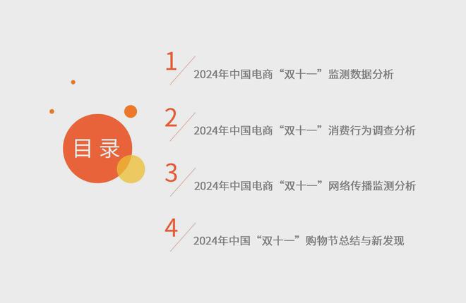 艾媒咨询2024年中国电商“双十一”消费大数据监测报告(图1)