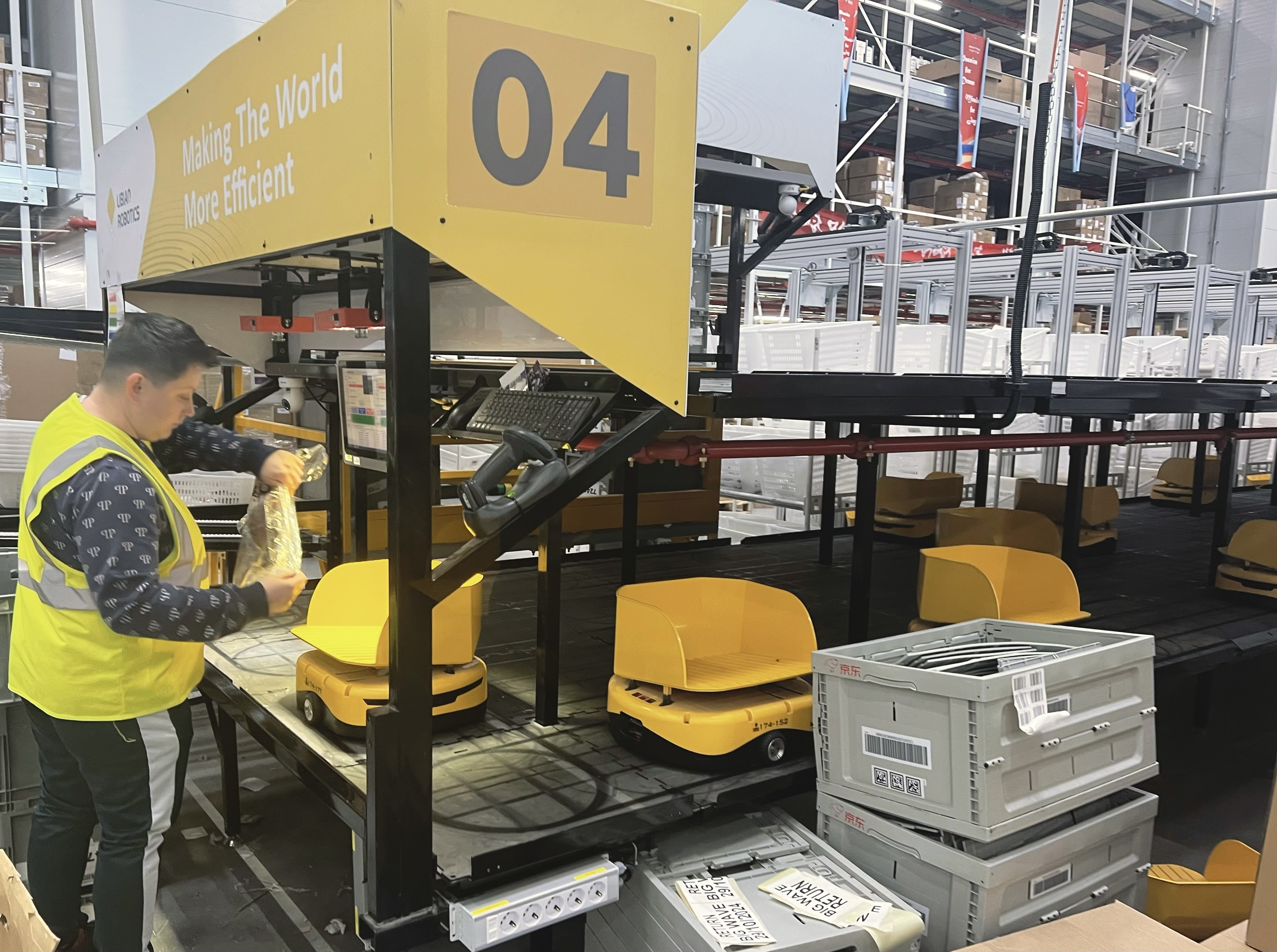 “黑五”履约快准稳！京东物流欧洲多个自营仓订单数倍激增自动化设备提效超5倍(图2)