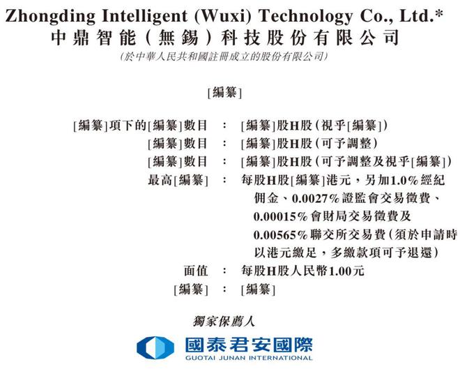 新股消息智能场内物流和仓储自动化解决方案提供商中鼎智能递表港交所2024年整体毛利率跌至122%(图1)