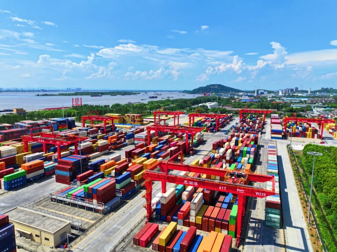 绿智双擎赋能安徽港口转型升级