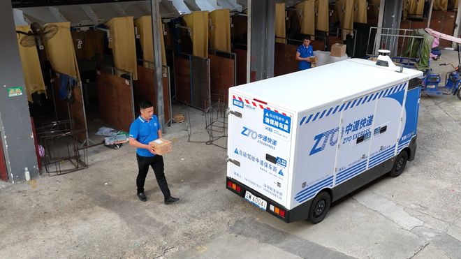 科技赋能迎战“双11”在青浦感受“中国快递加速度”(图3)