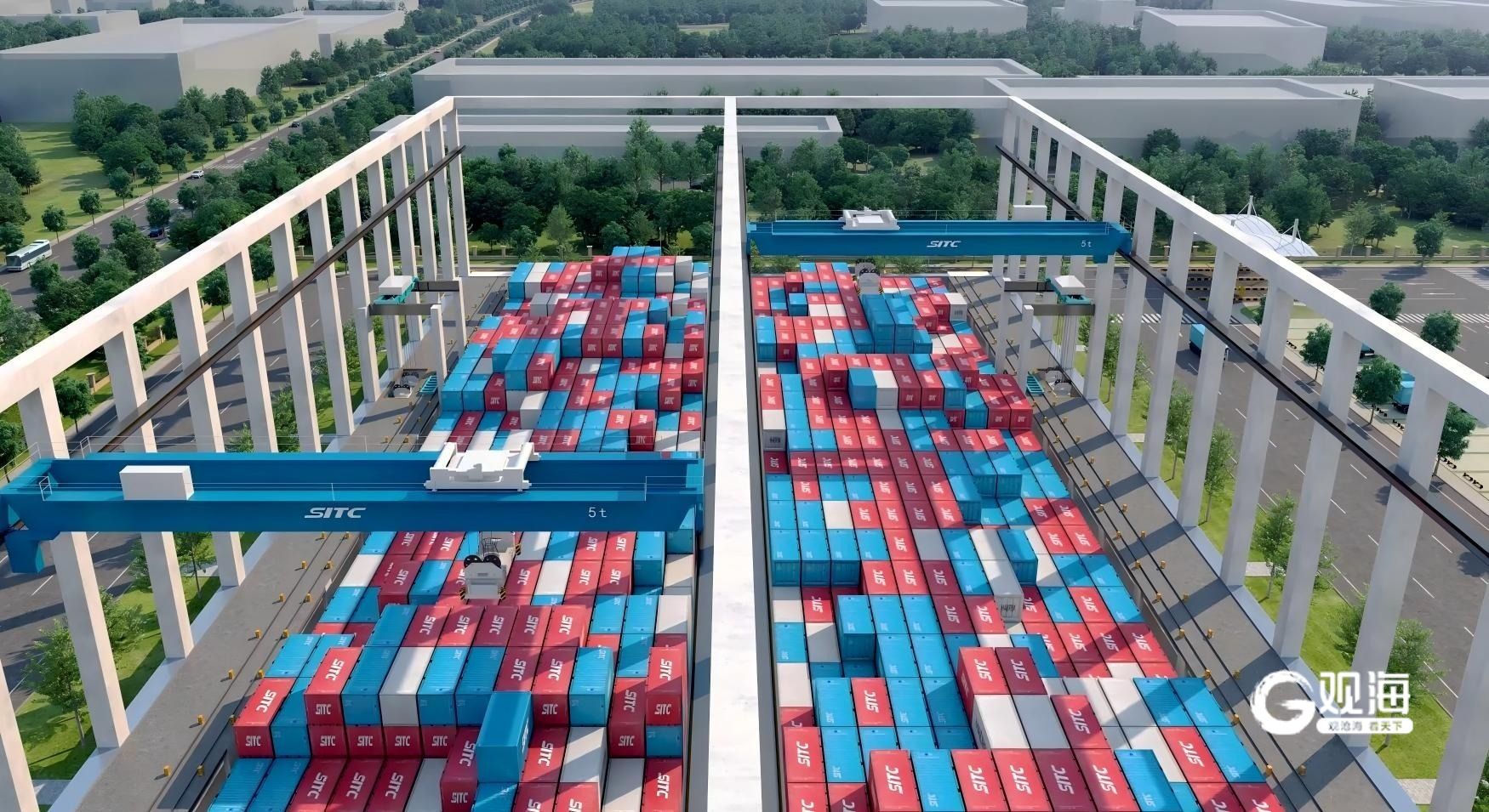 枢纽经济产业集群超5300亿元！青岛国家综合货运枢纽补链强链塑造发展新优势