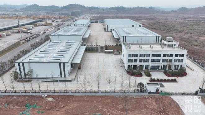 四川港投（乐至）成渝双城配送中心项目即将试运营(图2)